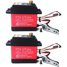 Pack of 2 DS3218 High Torque Digital RC Servo Motor - 20KG Waterproof Precision