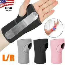 2x Carpal Tunnel Wrist Brace Night Wrist Support Guard Wrist Tendonitis Pain Rel