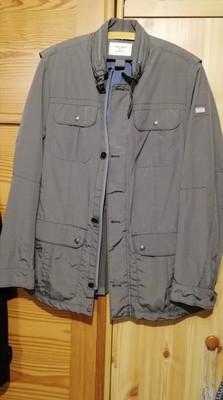 Carl Gross Herren Jacke Grau Gr. 48 Outdoor Wandern Übergangsjacke Windjacke