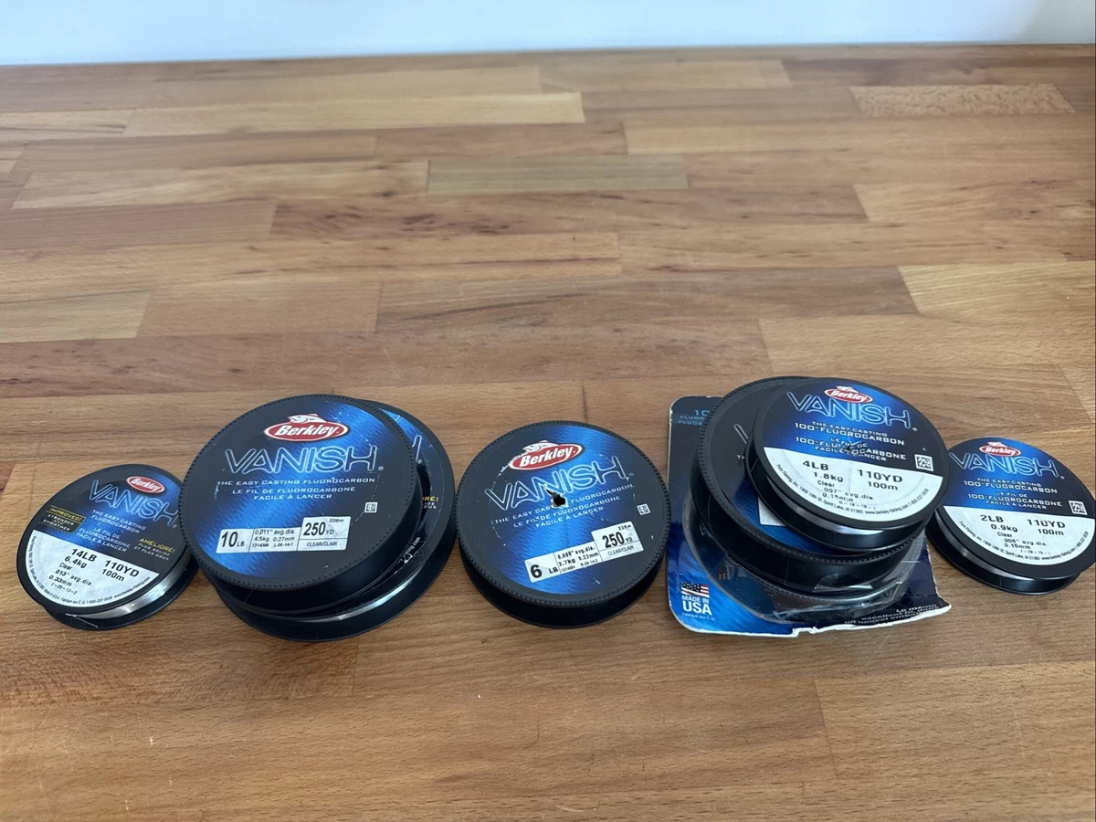 Berkley Clear Fluorocarbon Fishing Fishing Lines & Leaders 10 lb Line  Weight for sale | eBay