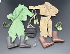 Vintage GI Joe Hasbro Japan Uniform Clothing Lot Boots Accessories Parts