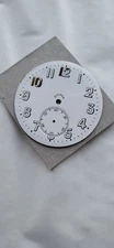 Vintage Enamel Pocket Watch 8 Day Goliath Dial 60mm--Spares/Repair.