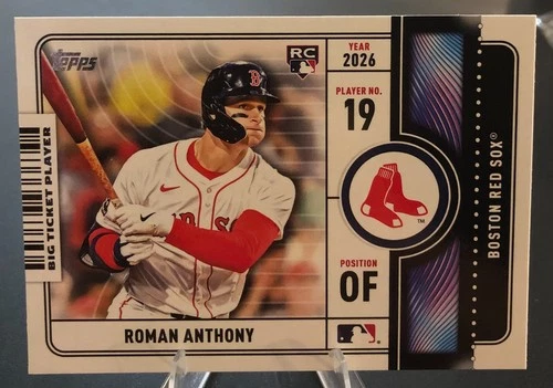 2026 Topps Series 1 - Roman Anthony Big Ticket Player #BTP-23 (RC)