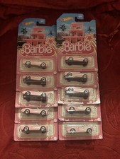 2023 Hot Wheels Barbie The Movie 1956 Corvette Pink pack of 10