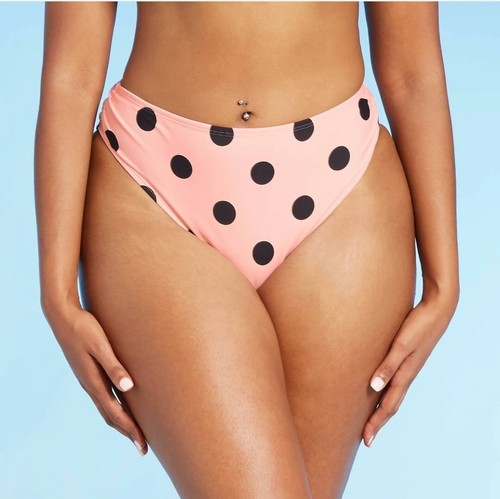 Xhilaration Women's Bikini bottom High leg High Waist Pink Size XL* - 第 1/2 張圖片