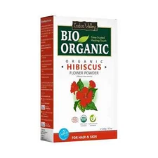 INDUS VALLEY Bio Organic Hibiscus Flower Powder 100gm