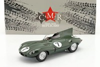 Jaguar D-Type #7 24H Lemans 1955 Tony Rolt, Duncan Hamilton 1:18 Cmr