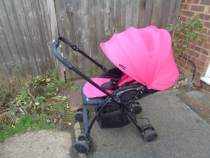 mee go feather stroller