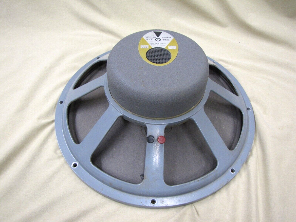 1960-62 JBL D130 16 ohm Speaker.NiceOriginal Cone . | eBay