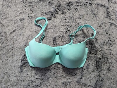 Victoria's Secret Pink Light Lift Bra Size 32C Green | eBay