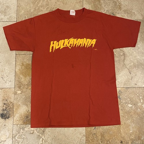 Vintage Hulkamania T-Shirt 80s Size 