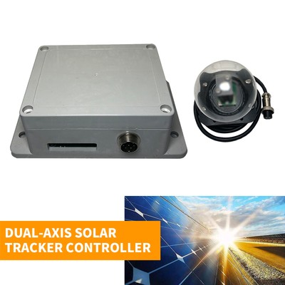 Single Solar Tracker Axis Dual Axis Controller Automatic Vertikale Ausrichtung