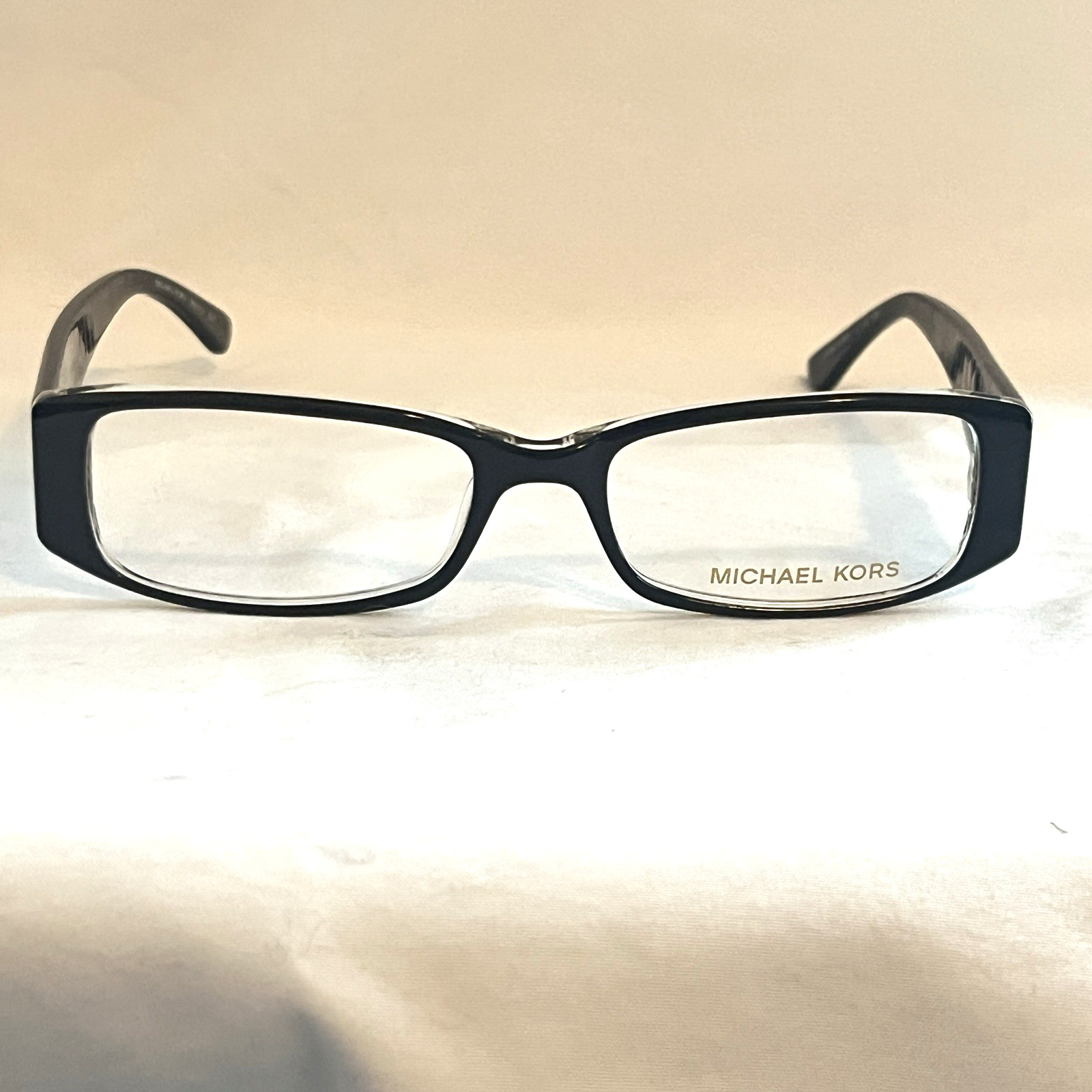 Michael Kors MK613 027 Black Crystal Eyeglasses 52-17 Demo Lens Store Display