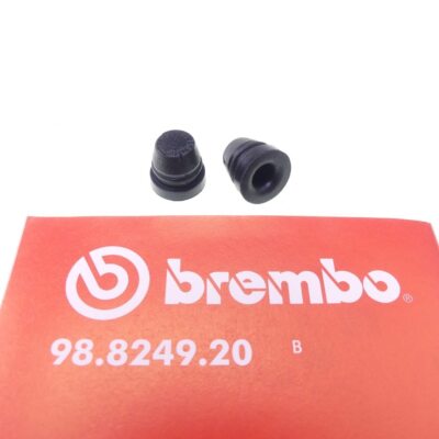 2x BREMBO Staubkappe Gummikappe für Entlüfterschraube Bremssattel Gummi