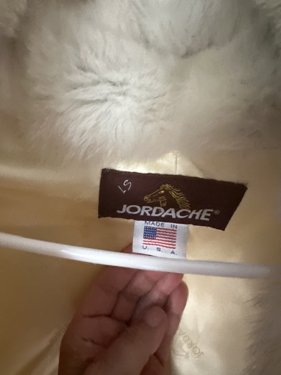 JORDACHE ファーコート ヴィンテージ Jordache フェイクファー レディース コート