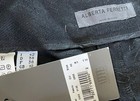 Alberta Ferretti Runway Beaded Raw Silk Flared Trousers Black NWT Italy — photo 3