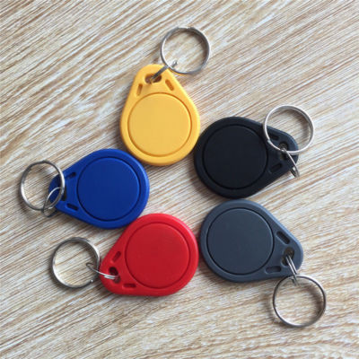 10PCS Colors RFID Sensor Proximity Card IC Key Keyfobs Keychain 13 ...