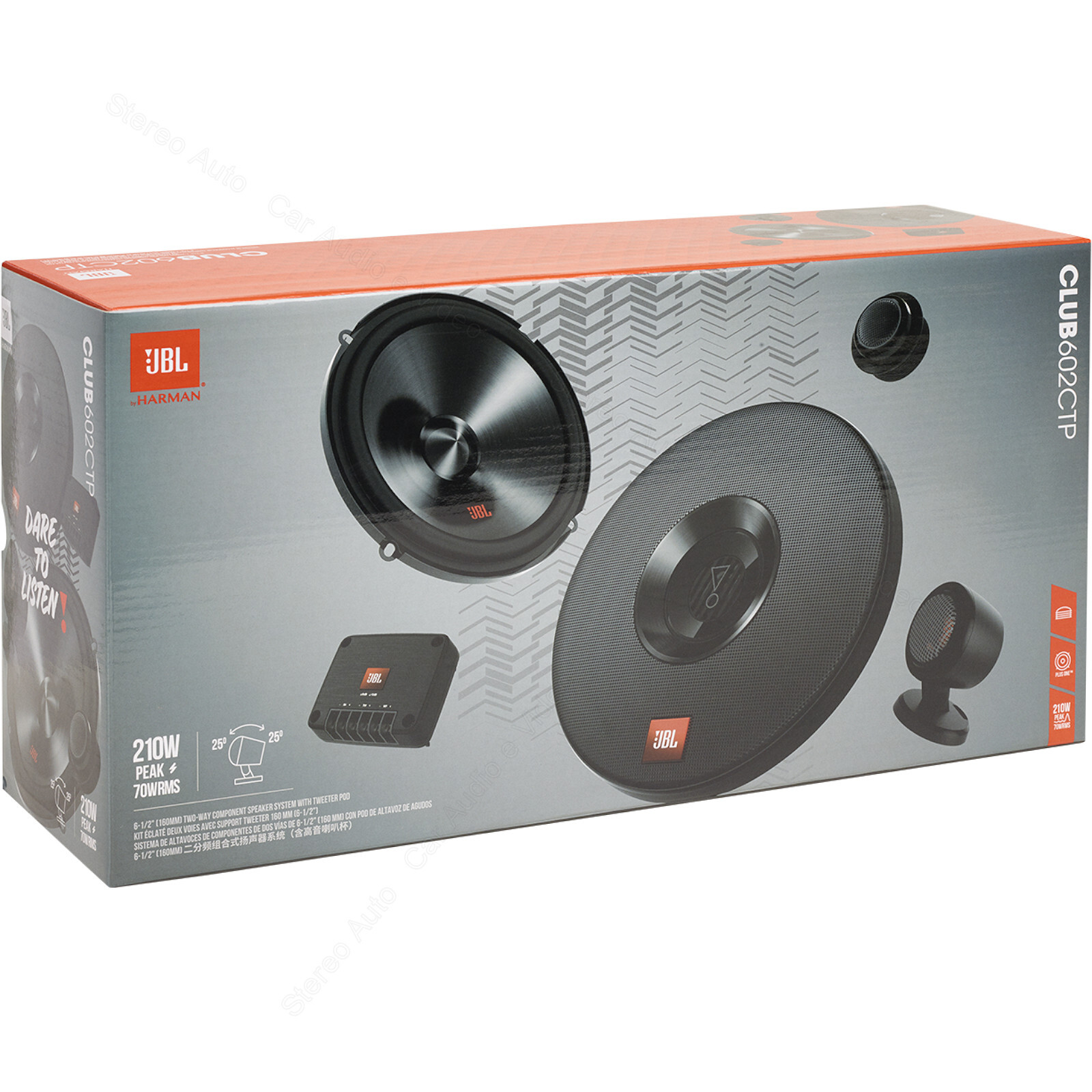 Kit Tweeter Auto EBTOOLS – Altoparlanti Stereo Ad Alta Potenza In Metallo, Facili Da Installare - 5