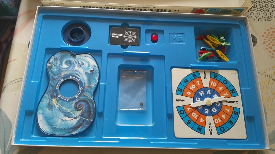 vintage jeu de societe Le Triangle du Diable an 1977 - Photo 4/4