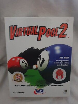 Virtual Pool 2 - Big Box PC CD Rom Spiel