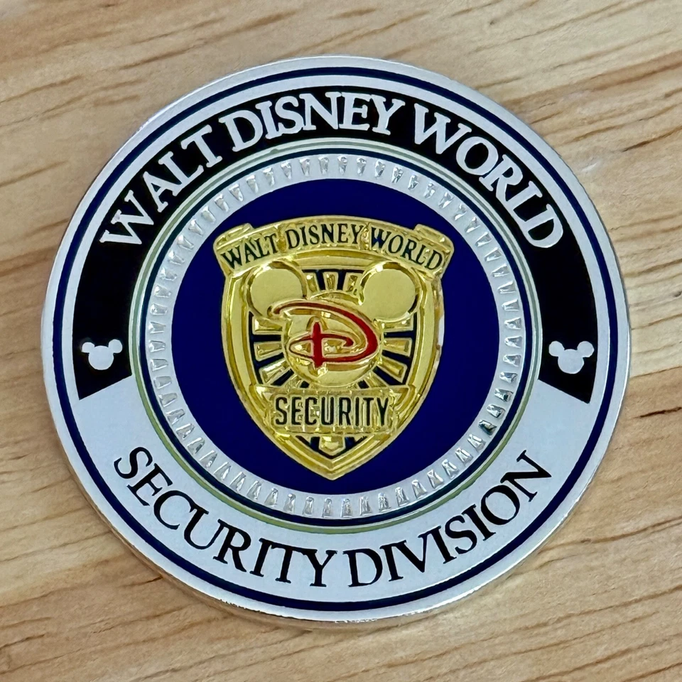 Moneda Desafío Walt Disney World Security Division Polynesian Resort FL Foto 2 de 4