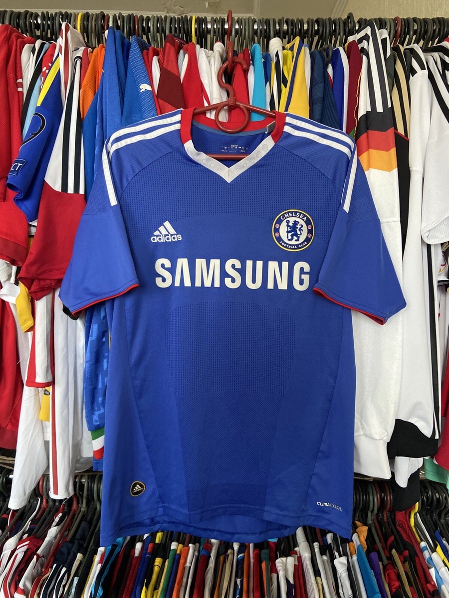 CHELSEA 2010 2011 HOME FOOTBALL SHIRT SOCCER JERSEY ADIDAS P95900