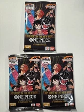 3x One Piece OP-09 Emperors in the New World Booster Pack ENGLISH New Sealed LOT