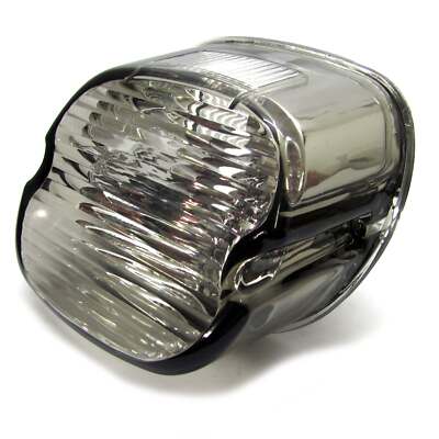 Laydown Rücklicht Glas smoke getönt für Harley Softail Sportster Dyna 2003-2021
