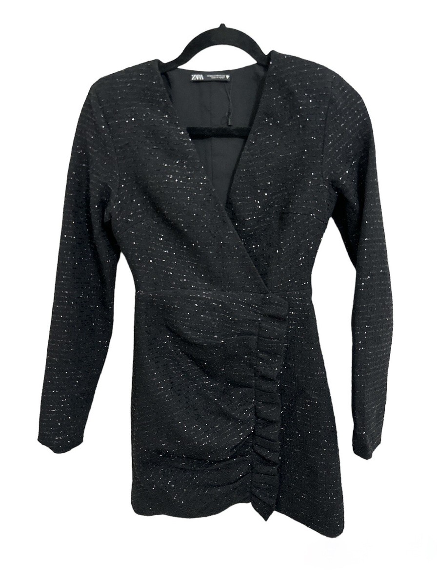 zara black blazer dress Milly Kait Strapless Lace Midi Dress