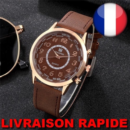 Taxau Montre Femme Cuir Luxe – Business Décontracté, Quartz, Date, Étanchéité 30 ATM, Élégance Sophistiquée