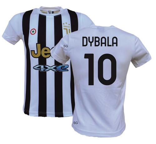 MAGLIA FC JUVENTUS DYBALA 10 UFFICIALE AUTORIZZATA 2021-22 CON OLOGRAMMA |  eBay