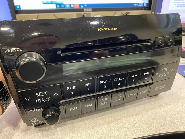 2007-12 Toyota Tundra A51829 Satellite Radio 6 Cd Mp3 WMA ...