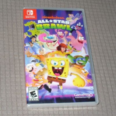 BRAND NEW & SEALED Nick Nickelodeon All Star Brawl Game for Nintendo Switch
