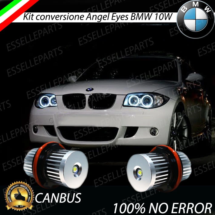 ELT COPPIA LAMPADE LUCI DI POSIZIONE LED BMW SERIE 1 E87 FINO AL 2007 6000K CANBUS