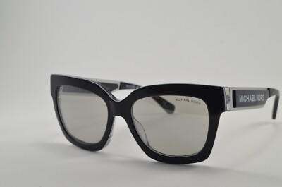 Michael Kors Berkshires Sunglasses Glossy Black White  display picture 1