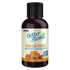 NOW FOODS BetterStevia English Toffee 2 fl oz