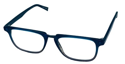 John Varvatos Plastic Rectangle Mens Navy Gradient Eyewear Frame V373  54mm