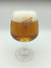 Kwaremont 33cl Belgian Beer Glass Nucleated Brand New Craft Ale Bar