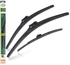 Adatto per Skoda Karoq 2017-2022 Set di 3 spazzole tergicristallo di ricambio HH26" 18"ST 13"G