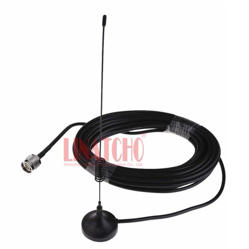 N Male Type 10 Meter Cable GSM 900MHz Omni Magnetic Base Signal Repeater Antenna - 第 4/10 張圖片