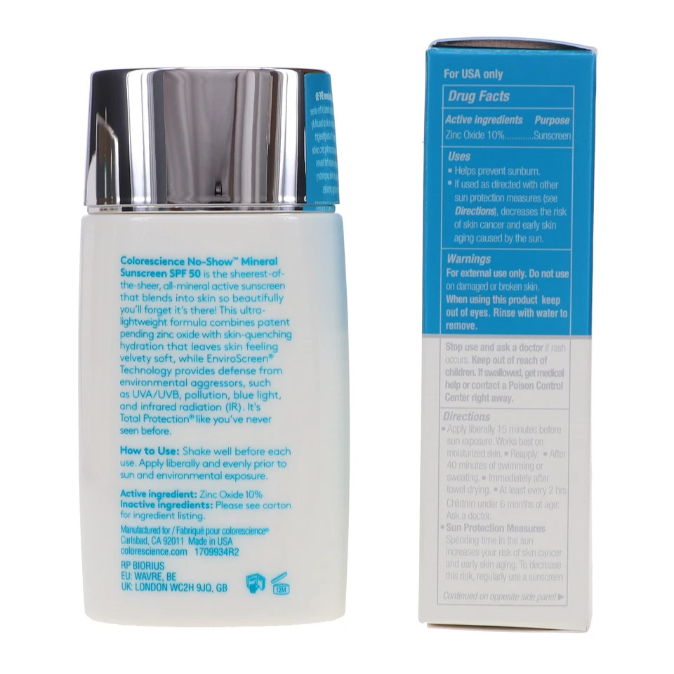 Colorescience Sunforgettable Total Protection No-Show Mineral Sunscreen SPF 50 - Image 2 of 4