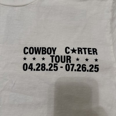 AUTHENTIC- Beyonce Cowboy Carter Official Tour Merch “CCWT TEE