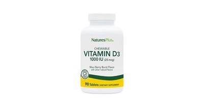 Nature's Plus Vitamin D3 1000 IU 90 chewables