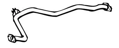 VEGAZ MZR-18 Tubo de escape para MAZDA 626 II (GC) 626 II Hatchback (GC) - Imagen 2 de 4