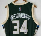 Giannis Antetokounmpo Signed Bucks Vintage Adidas NBA Swingman Jersey (JSA COA)