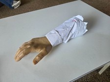 Gemmy Halloween Animated Creepy Crawling Human Hand Tested