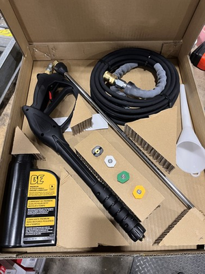 #ad BE Power Equipment Gas Pressure Washer Accessories Hose Wand Tips and More $95.99