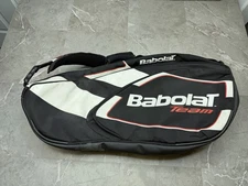 Babolat Team Tennis Bag Multiple Racquets Red / Padded Black Backpack Strap