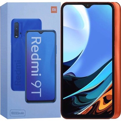 Xiaomi Redmi 9T 4G Orange 128GB + 4GB Dual-SIM Unlocked GSM NEW