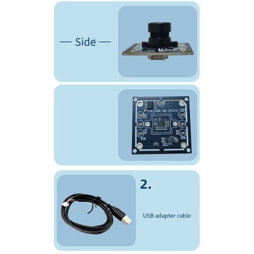 Camera Module with USB Interface and 1280 X 720 Resolution for Easy Setup